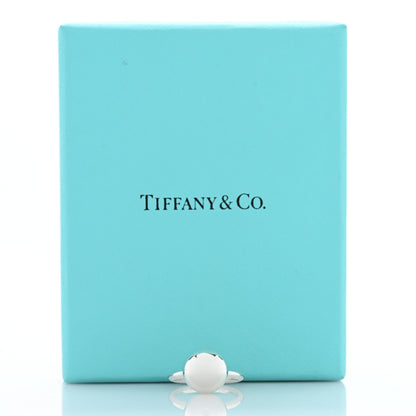 Tiffany Sterling Silver 12mm Hardwear Ball Ring 51 5.75 5 of 5