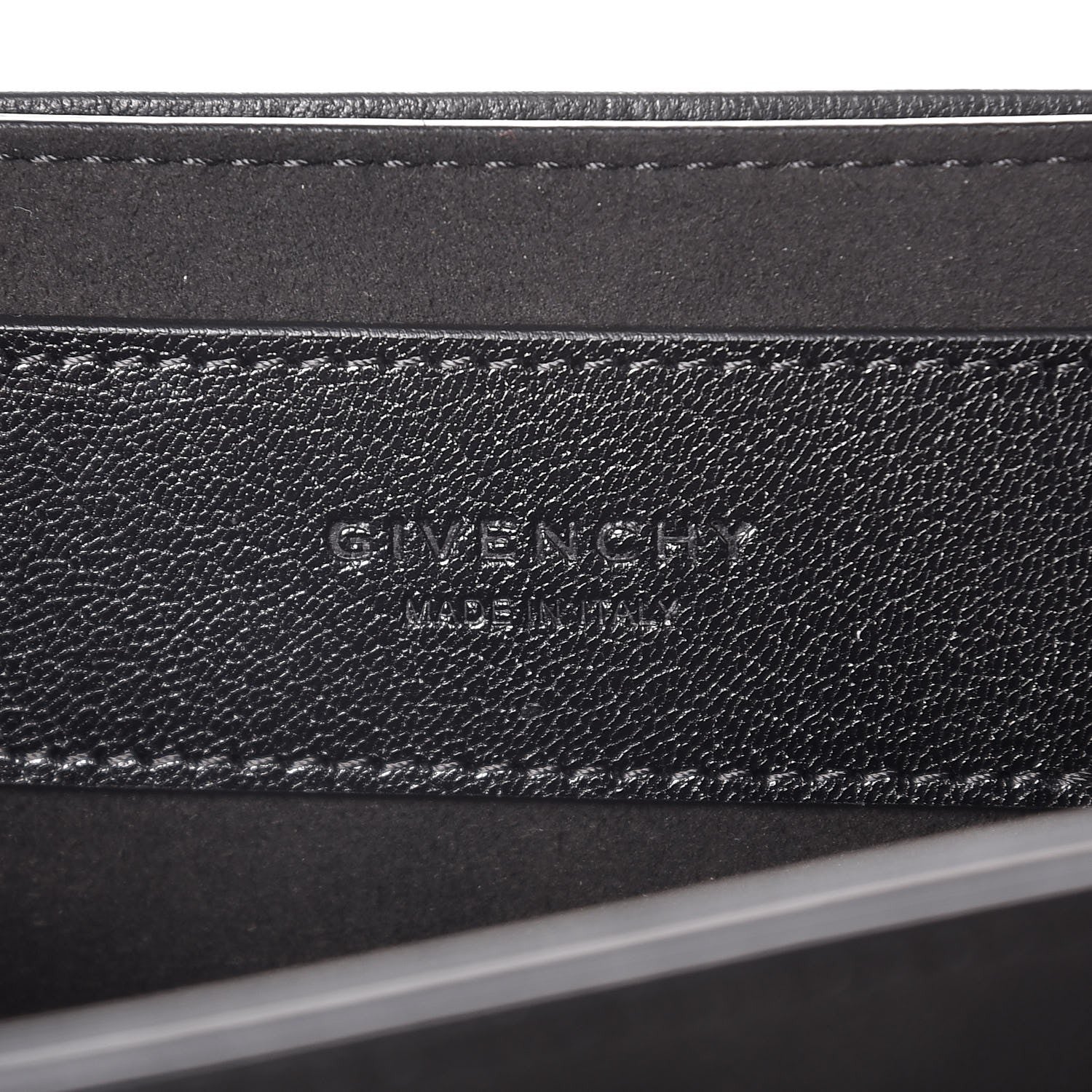 Givenchy Goatskin Fringe Small GV3 Shoulder Bag Black 6 of 8