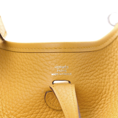 Hermes Taurillon Clemence Evelyne TPM Jaune Ambre 5 of 9