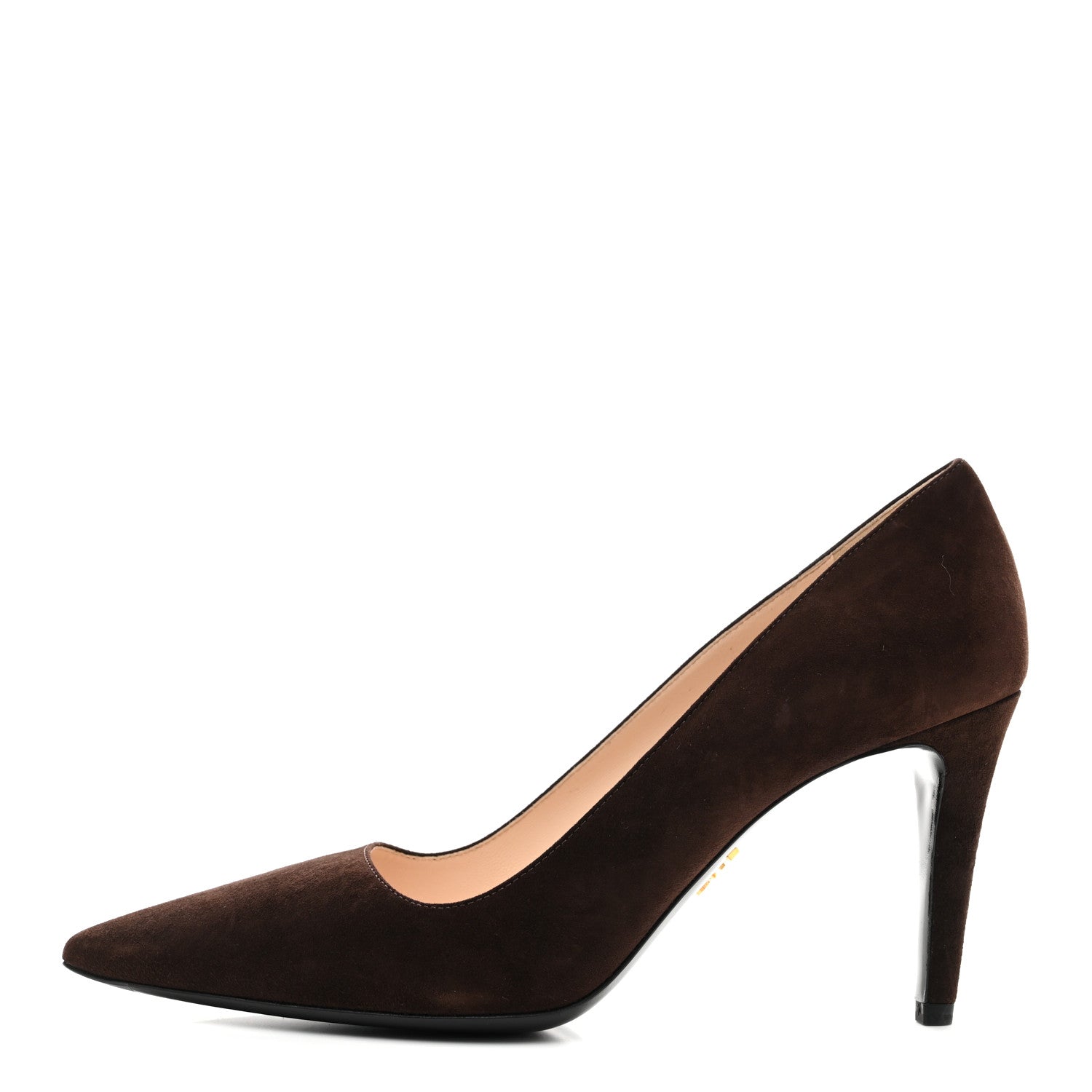 Prada Camoscio Basic 90mm Pumps 39.5 Moro 1 of 9
