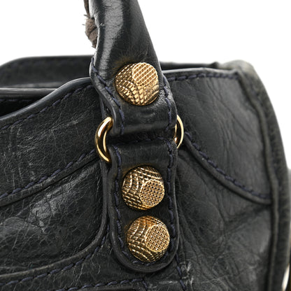 Balenciaga Agneau Giant 12 Gold Hardware Mini City Anthracite 14 of 15