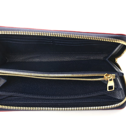 Louis Vuitton Empreinte Zippy Wallet Marine Rouge 5 of 10