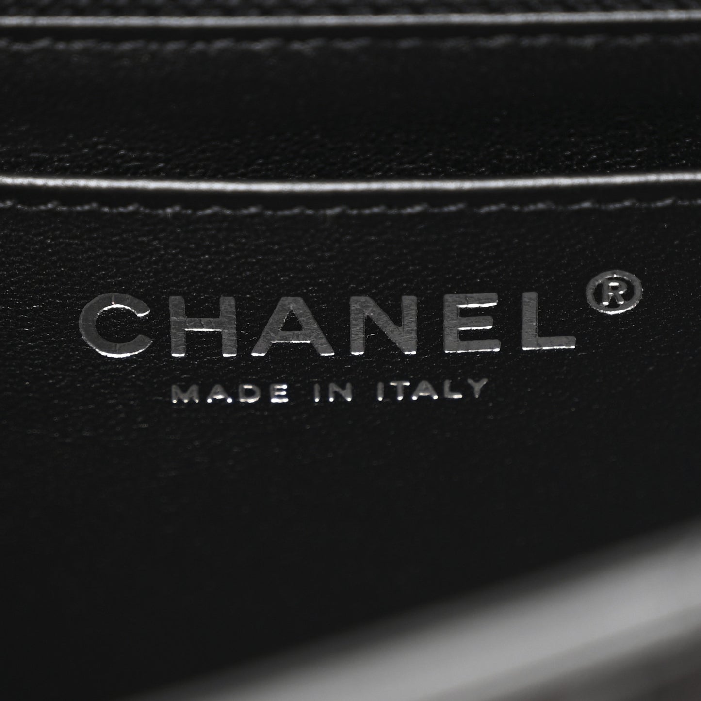 Aged Calfskin Chevron Quilted 2.55 Reissue Mini Flap Black