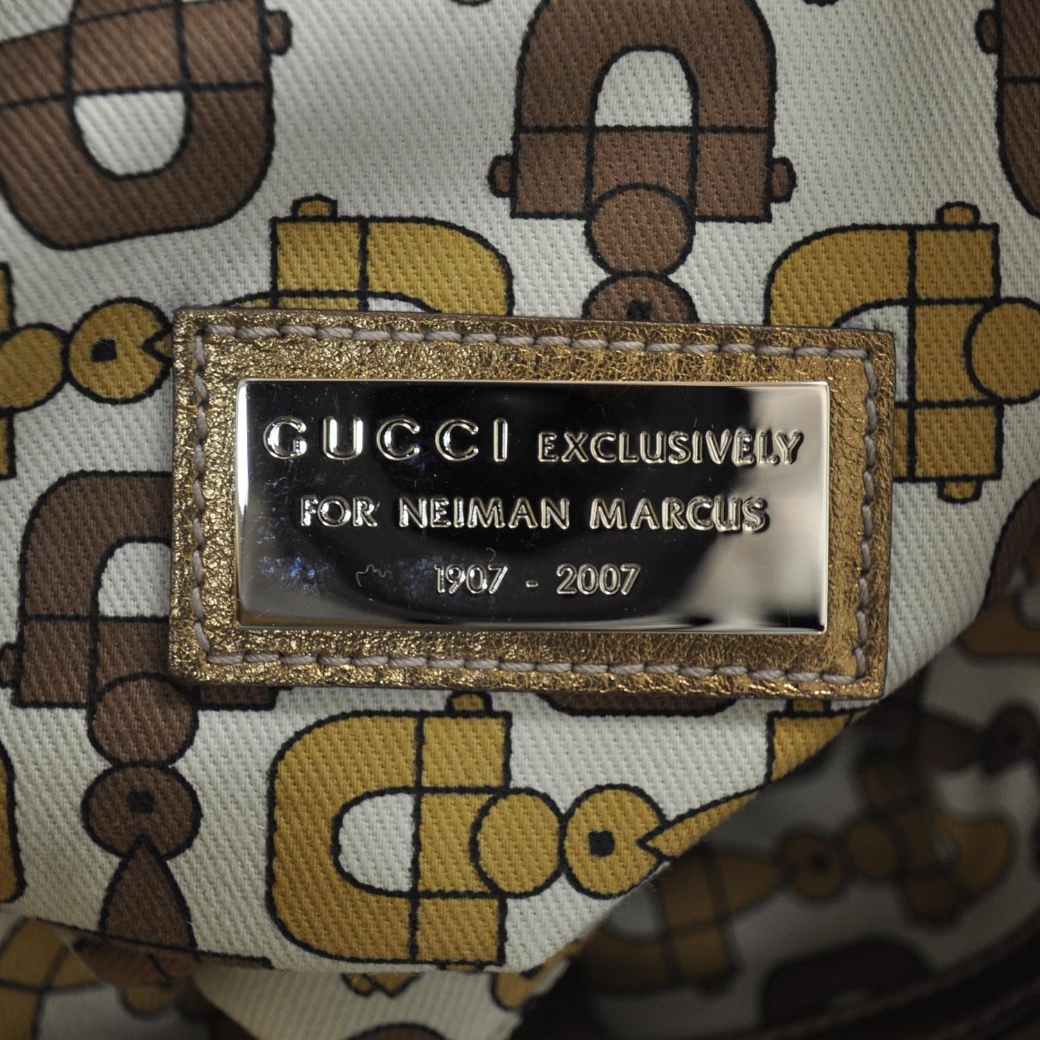 Gucci Guccissima Medium Britt Hobo Metallic NM Exclusive 10 of 10