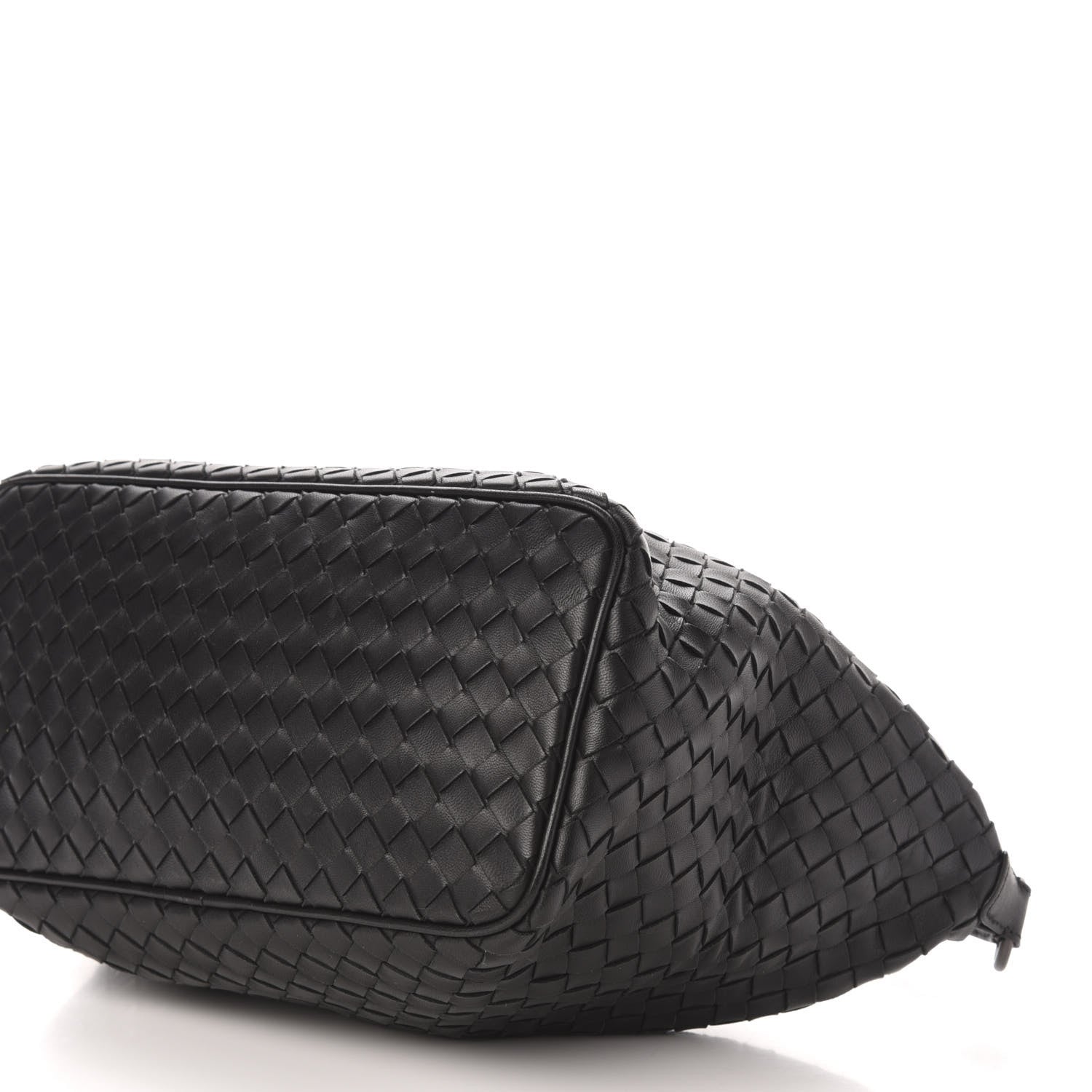 Bottega Veneta Nappa Intrecciato Small Shoulder Bag Black 19 of 20
