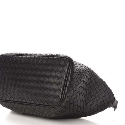 Bottega Veneta Nappa Intrecciato Small Shoulder Bag Black 19 of 20