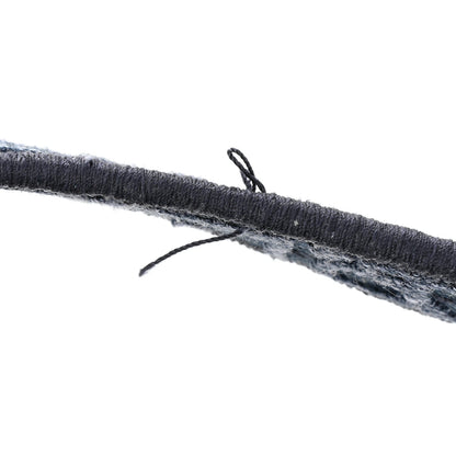 Christian Dior Oblique Embroidered Saddle Bag Denim Blue 11 of 11