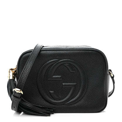 Gucci Pebbled Calfskin Small Soho Disco Bag Black 1 of 12