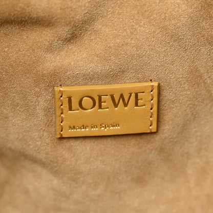 Loewe Mellow Nappa Donut Medium Chain Flamenco Knot Clutch Sahara 6 of 9