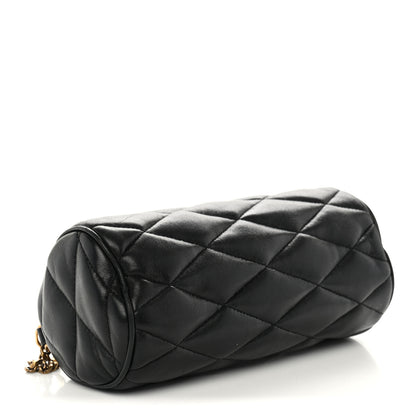 Saint Laurent Lambskin Monogram Mini Sade Tube Bag Black 4 of 10