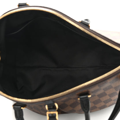 Louis Vuitton Damier Ebene Odeon Tote MM Black 5 of 11