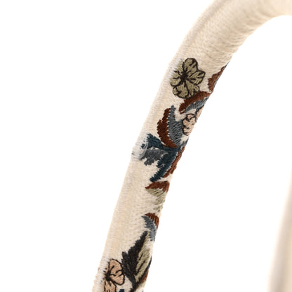 Christian Dior Canvas Jardin Botanique Embroidered Small Book Tote Multicolor 17 of 18