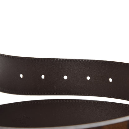 Louis Vuitton Damier Ebene 40mm LV Initiales Belt 95 38 4 of 6