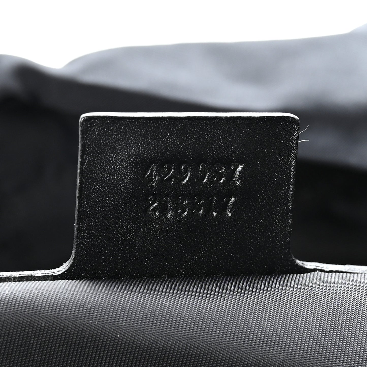 Techno Canvas Web Double Buckle Backpack Black