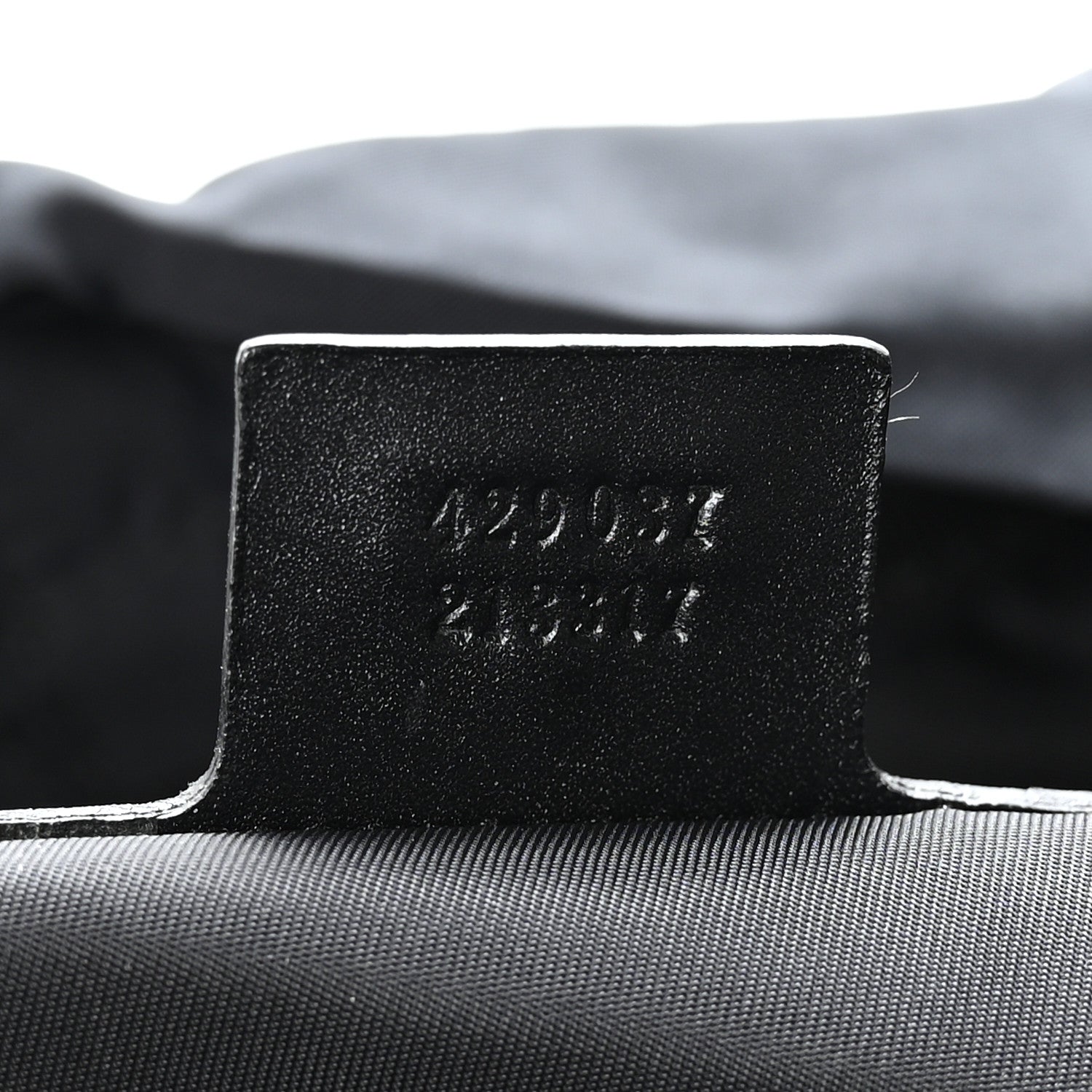Gucci Techno Canvas Web Double Buckle Backpack Black 6 of 9