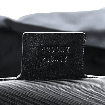 Gucci Techno Canvas Web Double Buckle Backpack Black 6 of 9