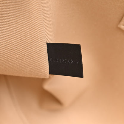 Chloe Cotton Calfskin Large Woody Ribbon Tote White Black 7 of 10