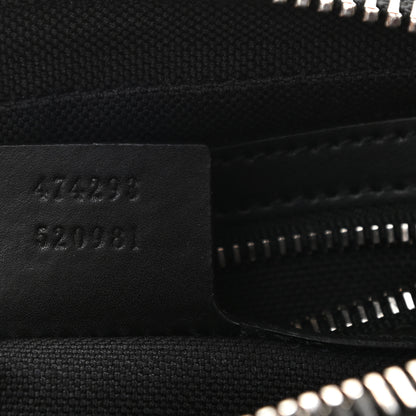 Gucci Soft GG Supreme Monogram Web Belt Bag Black Grey 7 of 9