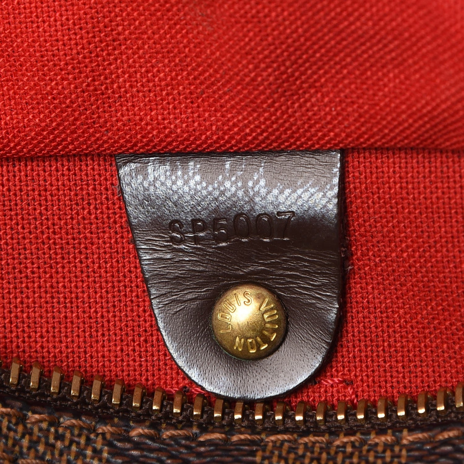 Louis Vuitton Damier Ebene Speedy 25 7 of 8