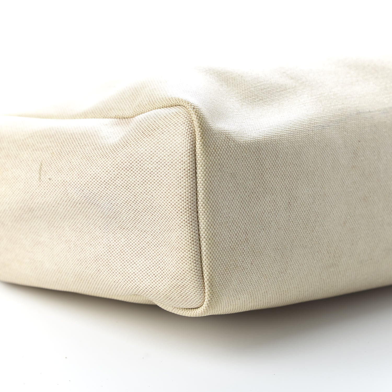 Hermes Toile Vache Calfskin Herbag 40 GM Natural 6 of 9