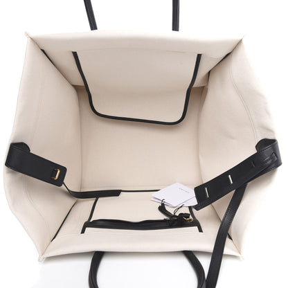 Celine Cotton Canvas Medium Phantom Luggage White 5 of 11
