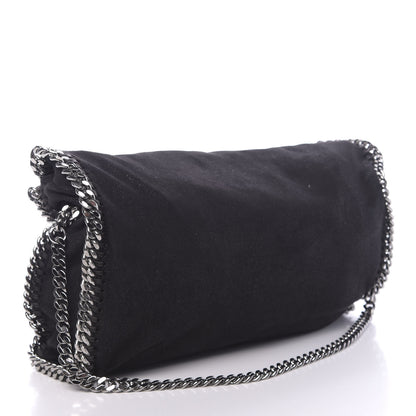 Stella McCartney Shaggy Deer Falabella Fold Over Tote Black 3 of 9