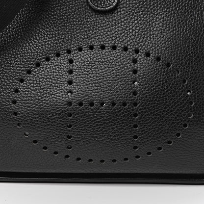 Hermes Taurillon Clemence Evelyne II PM Black 14 of 14