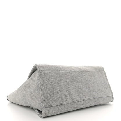 Chanel Canvas Medium Deauville Tote Grey 4 of 11