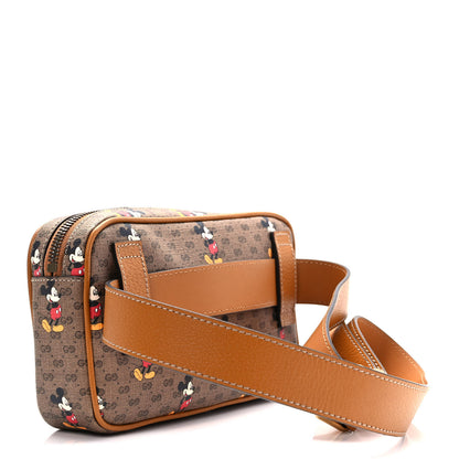 Gucci X DISNEY Mini Vintage GG Supreme Monogram Mickey Mouse Small Belt Bag Beige Vintage Sun Oil 2 of 9