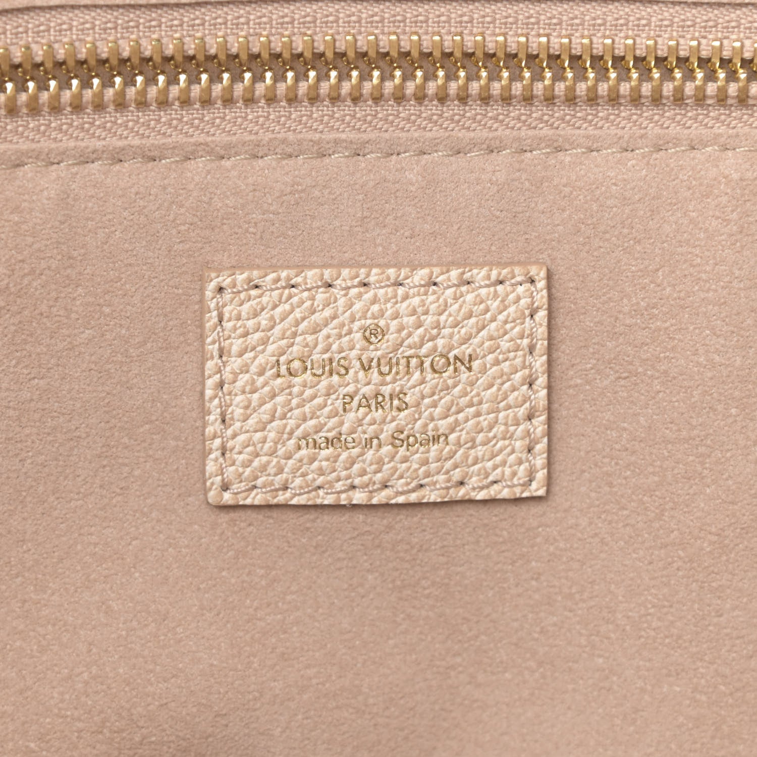 Louis Vuitton Empreinte Monogram Summer Stardust Neverfull MM Beige Clair 7 of 10