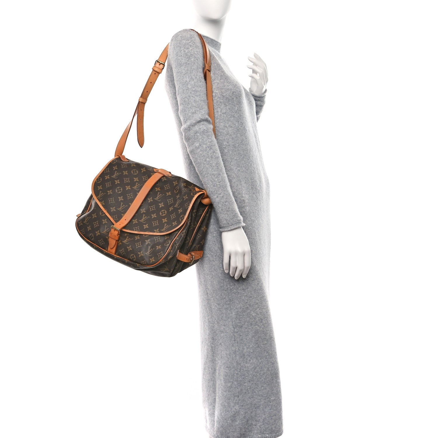 Louis Vuitton Monogram Saumur 35 2 of 11