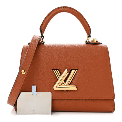 Louis Vuitton Taurillon Twist One Handle PM Caramel 3 of 10