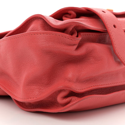 Proenza Schouler Lambskin Medium PS1 Satchel Deep Coral 9 of 13