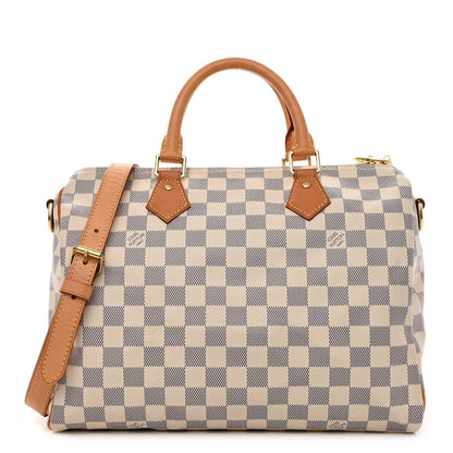 Louis Vuitton LOUIS VUITTON Damier Azur Speedy Bandouliere 30 1 of 10