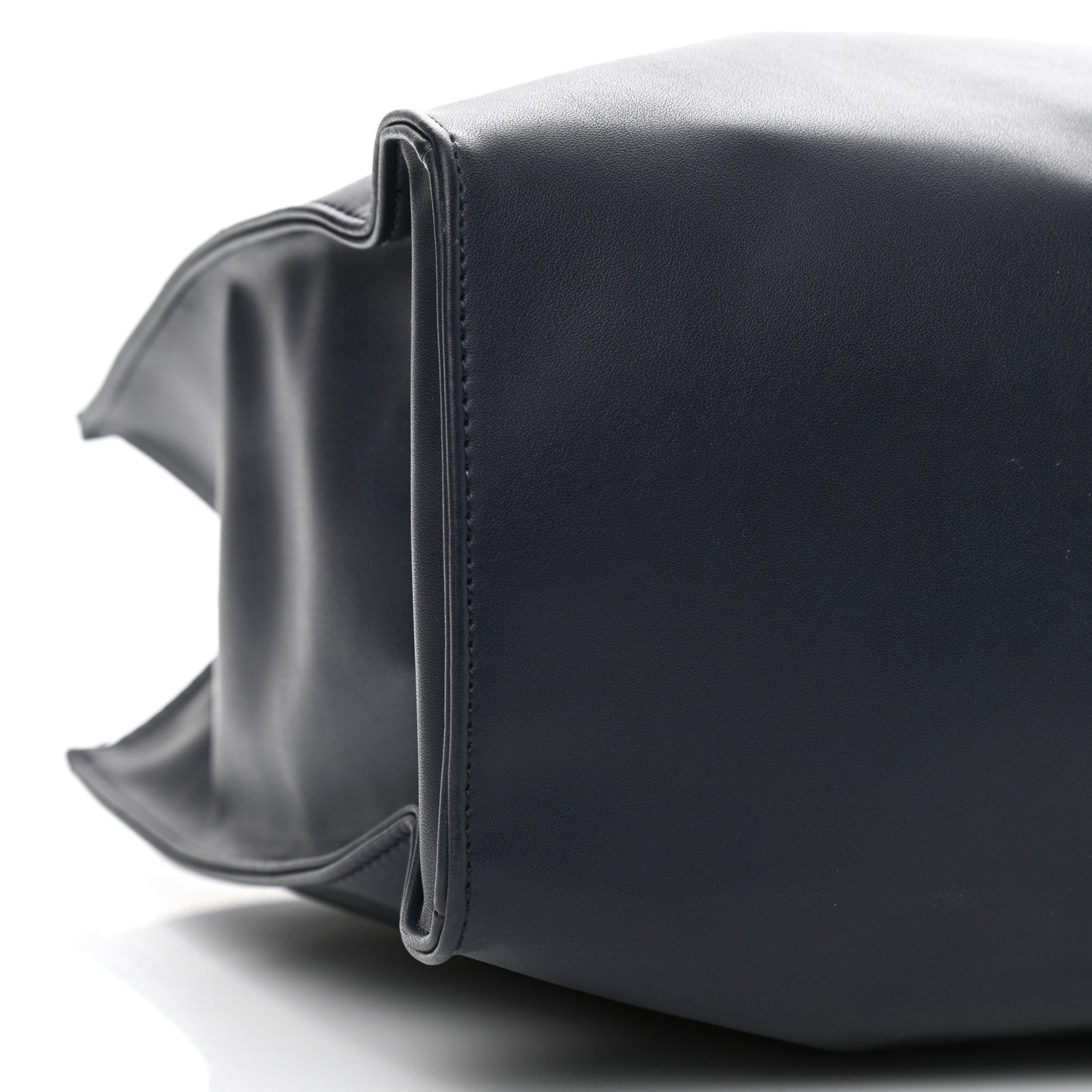 Telfar Vegan Leather Medium Shopping Bag Navy 8 of 12