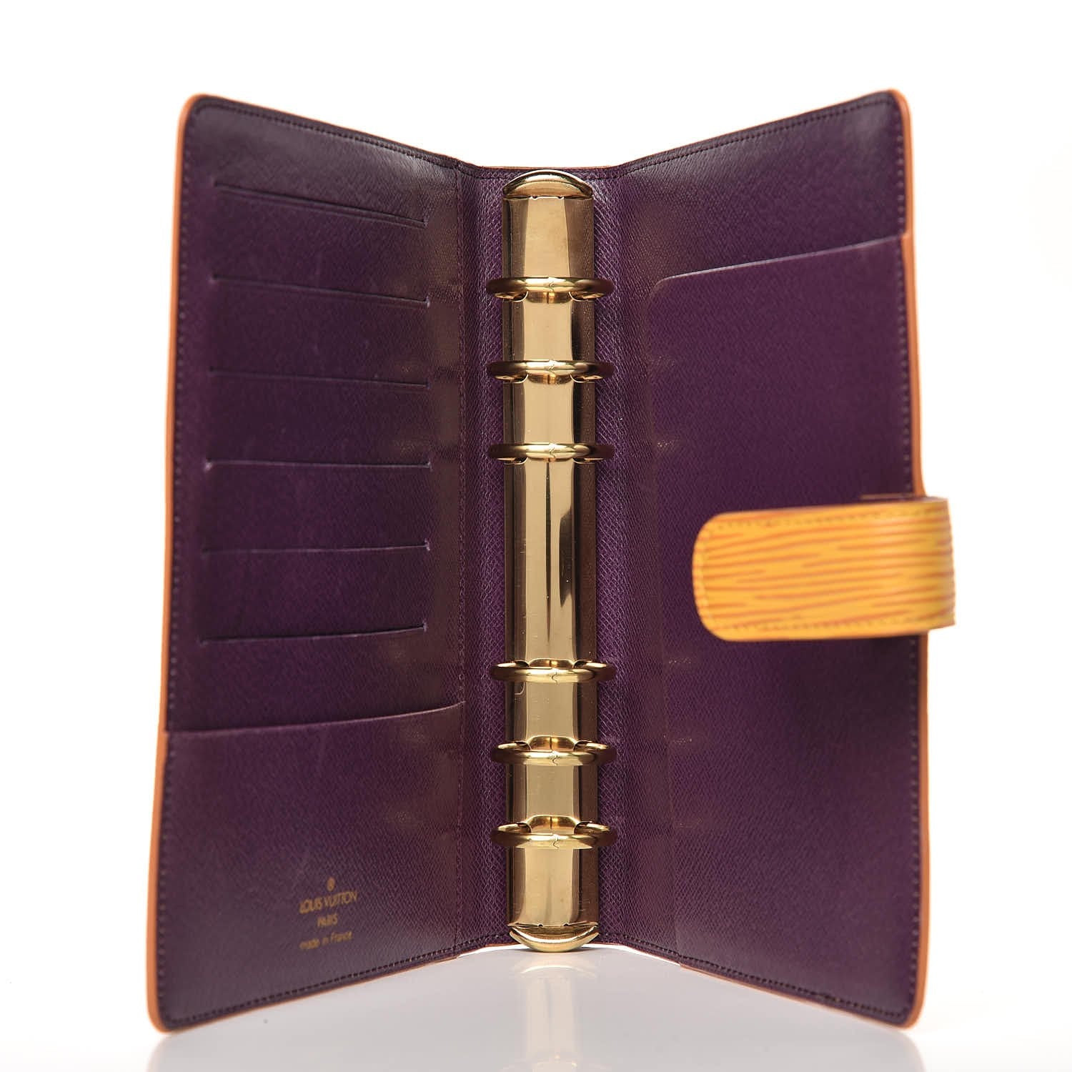 Louis Vuitton Epi Medium Ring Agenda Cover Tassil 5 of 12
