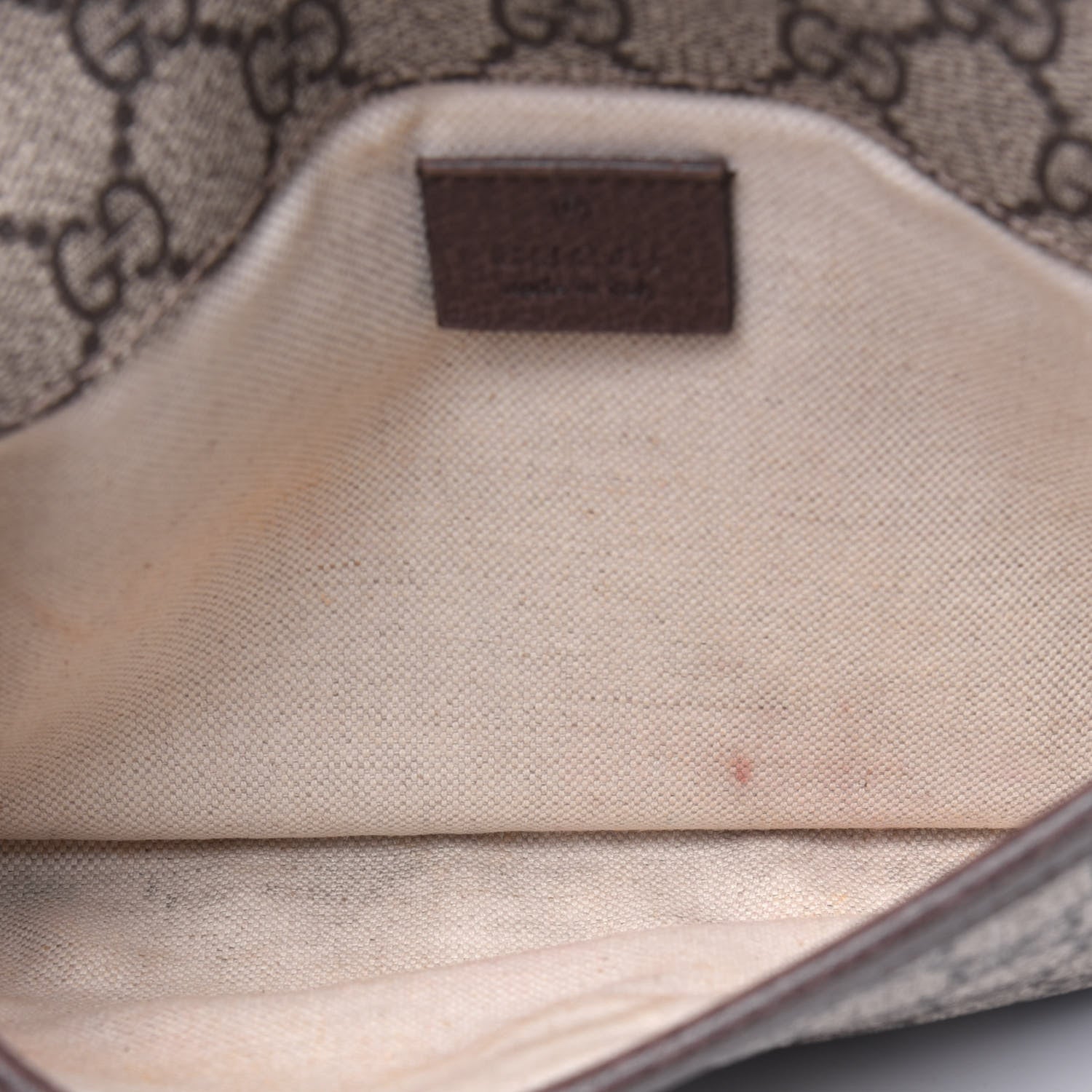 Gucci GG Supreme Monogram Neo Vintage Web Belt Bag Brown 5 of 22