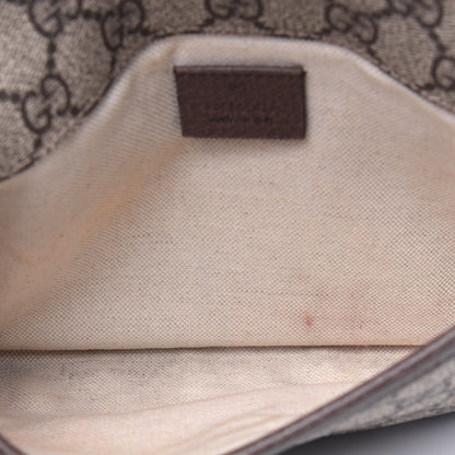 Gucci GG Supreme Monogram Neo Vintage Web Belt Bag Brown 5 of 22