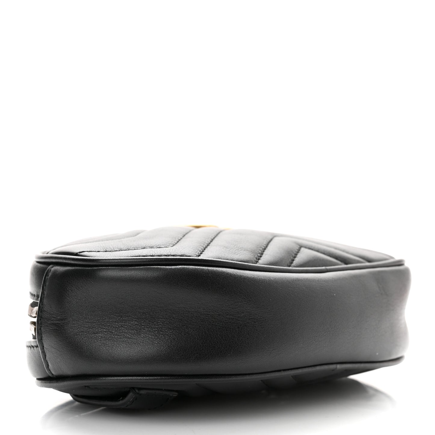 Calfskin Matelasse GG Marmont Belt Bag 85 34 Black