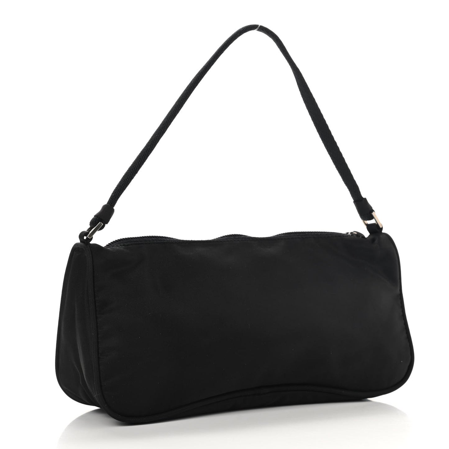 Tessuto Nylon Pochette Bag Black