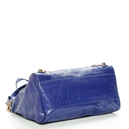 Balenciaga Agneau Giant 21 Rose Gold Hardware Velo Bleu Lavande 4 of 6