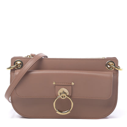 Chloe Calfskin Tess Mini Crossbody Bag Muted Brown 1 of 10