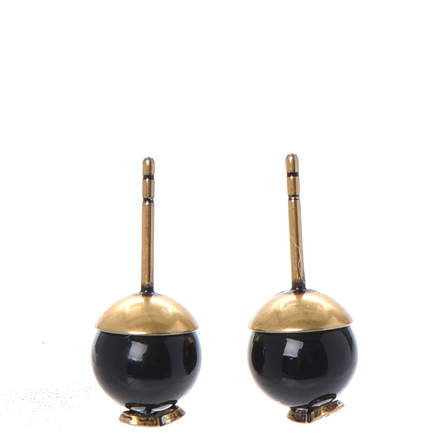 Mise En Dior Tribal Bee Earrings Black