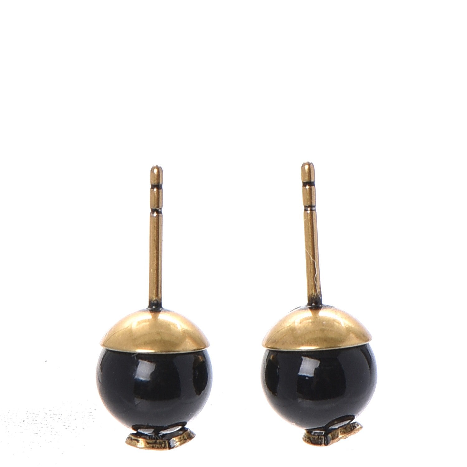 Christian Dior Mise En Dior Tribal Bee Earrings Black 3 of 6