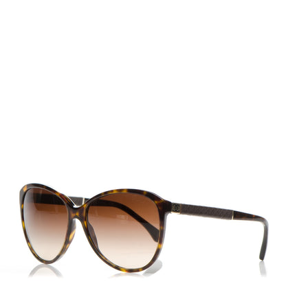 Chanel Quilted CC Sunglasses 5225Q Tortoise 1 of 6