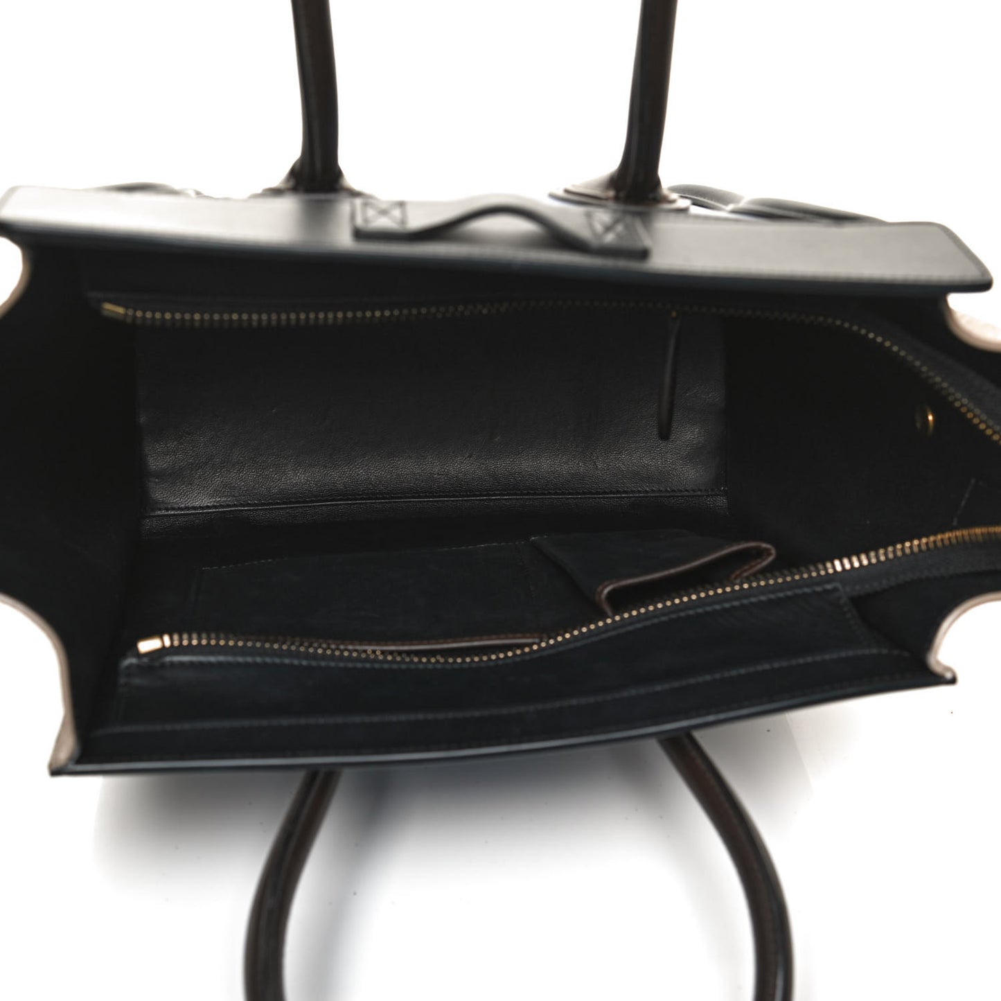 Elephant Calfskin Micro Tri-Color Luggage Indigo