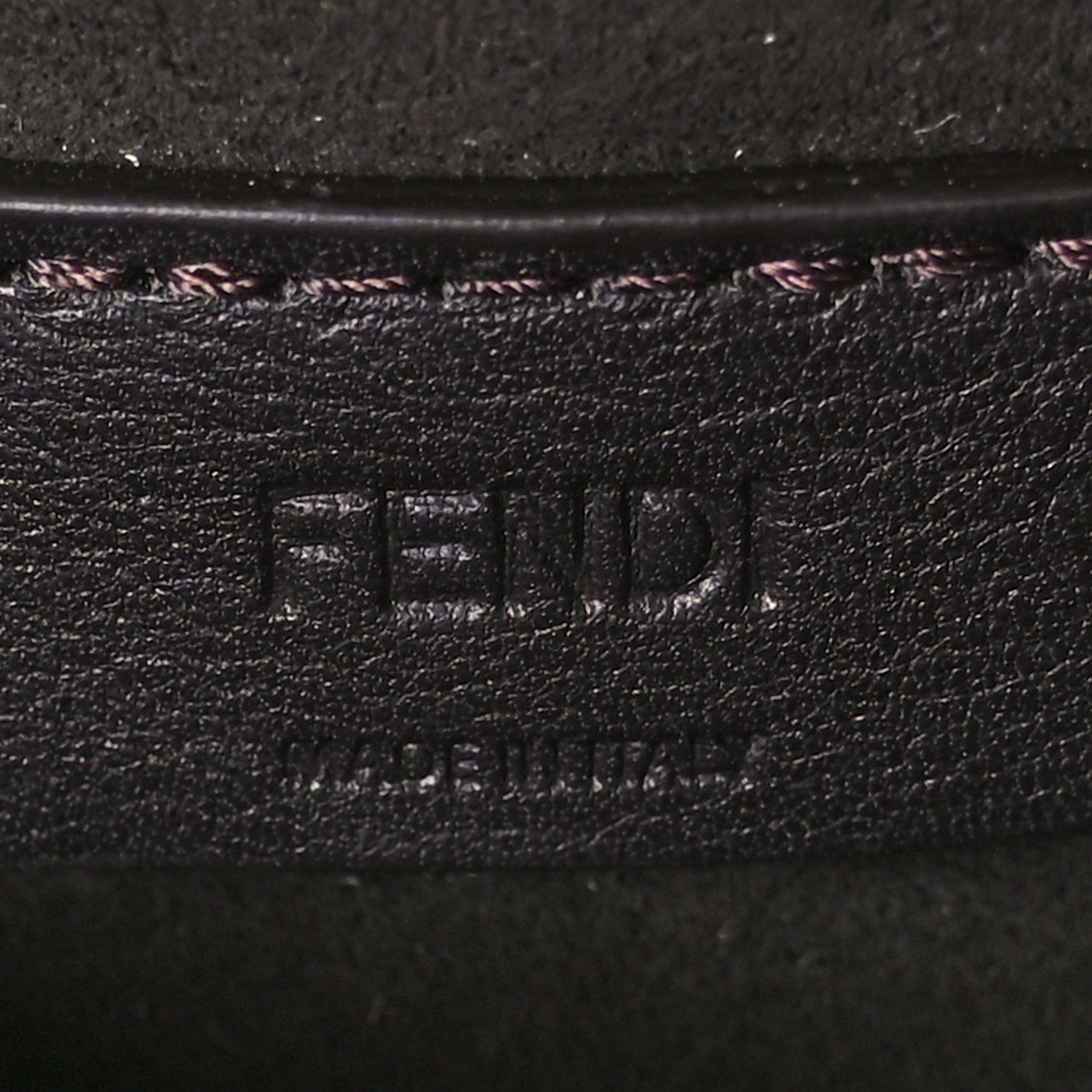 Fendi Fabric Jacquard Vitello Cher Cuoio FF 1974 Nano Fendi C'mon Tobacco Moro Ebano 6 of 12