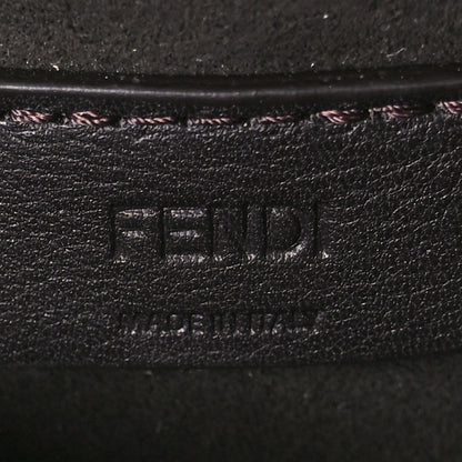 Fendi Fabric Jacquard Vitello Cher Cuoio FF 1974 Nano Fendi C'mon Tobacco Moro Ebano 6 of 12