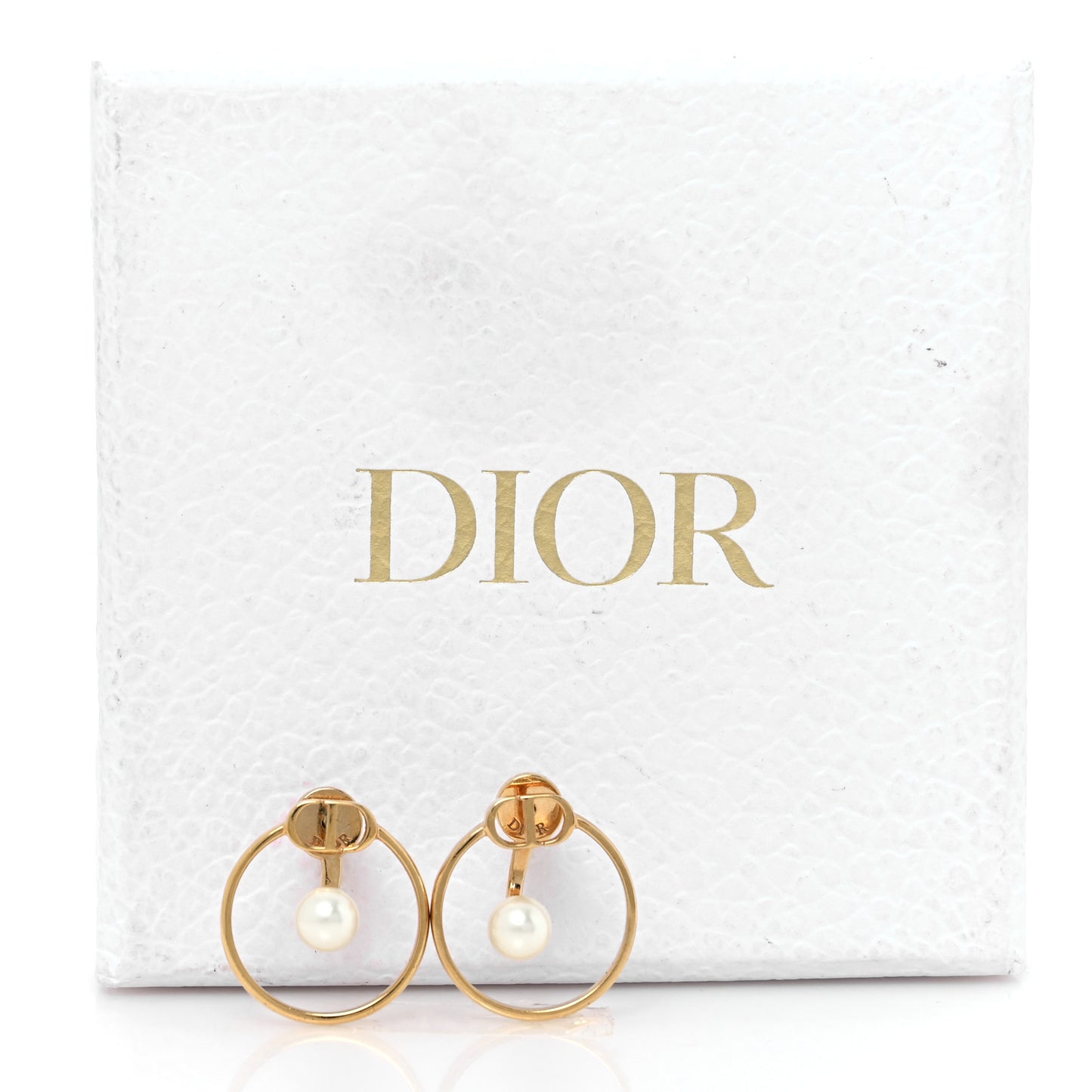Pearl 30 Montaigne Earrings Gold