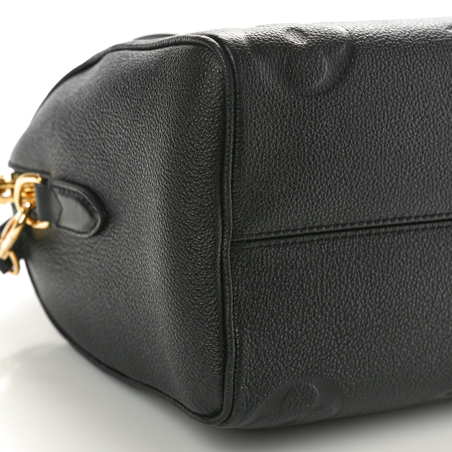 Louis Vuitton Empreinte Monogram Giant Speedy Bandouliere 25 Black 7 of 8